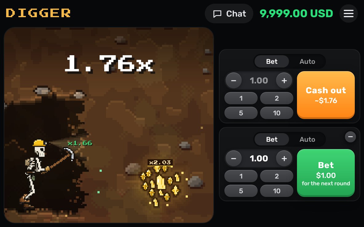 Digger gameplay